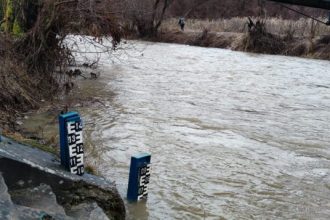 Pericol de inundatii in Ilfov si in alte judete din tara HARTA
