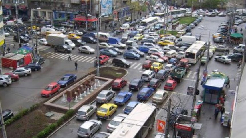 blocaje si haos in trafic in capitala multe semafoare din intersectiile principale sunt defecte