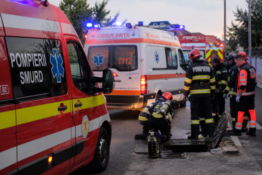 Trei persoane au fost internate la spital in urma unei scurgeri de gaze in Bragadiru Doua dintre victime au necesitat resuscitare
